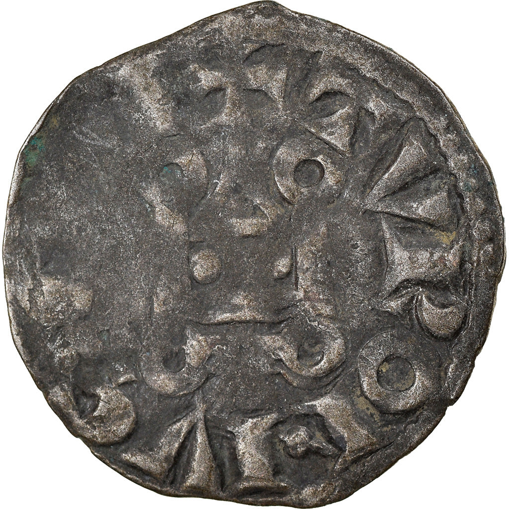 Münze, Frankreich, Louis VIII-IX, Denier Tournois, S+, Billon, Duplessy:188