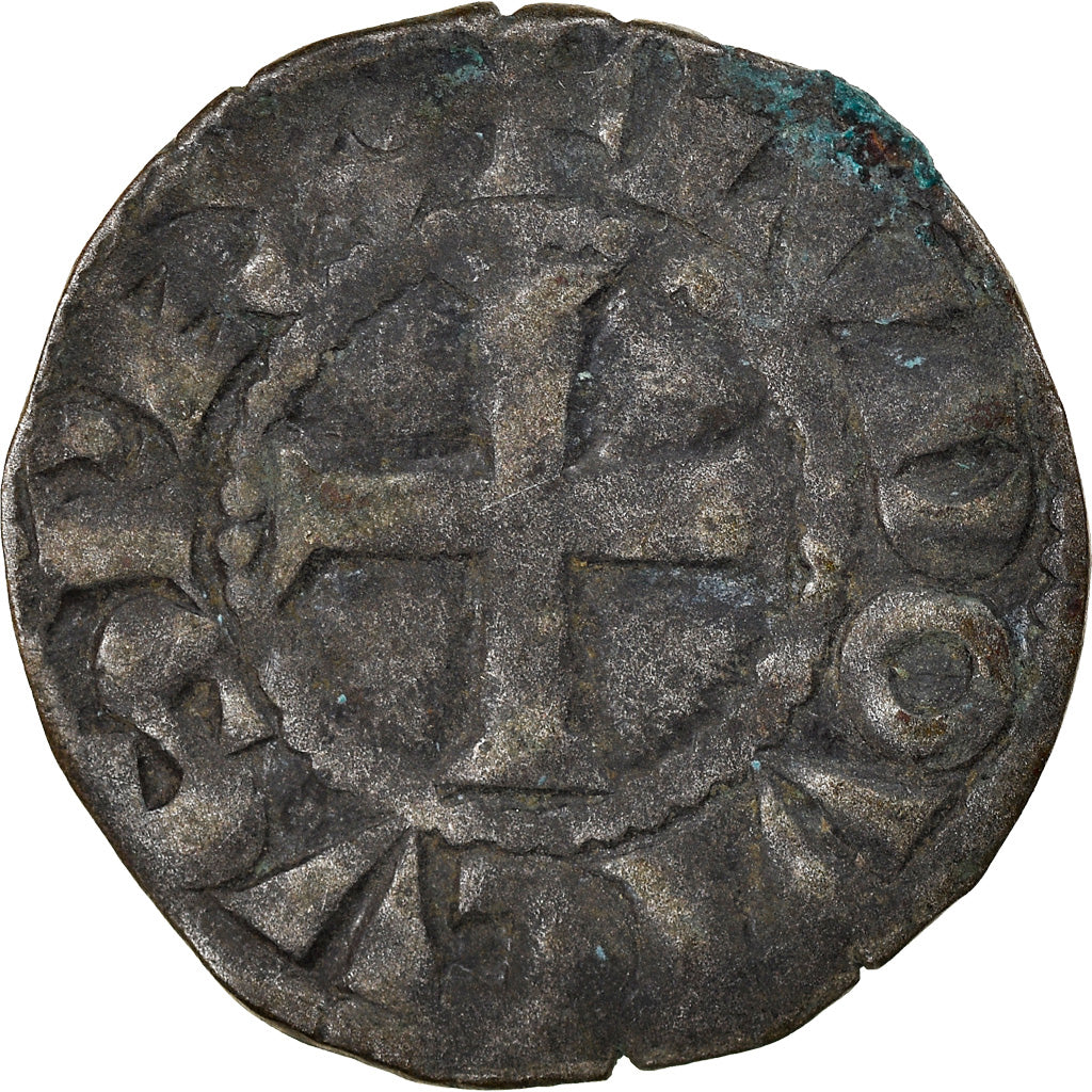 Münze, Frankreich, Louis VIII-IX, Denier Tournois, S+, Billon, Duplessy:188