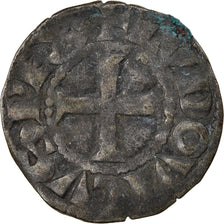 Münze, Frankreich, Louis VIII-IX, Denier Tournois, S+, Billon, Duplessy:188