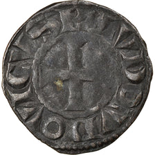 Monnaie, France, Louis VIII-IX, Denier Tournois, TB+, Billon, Duplessy:188