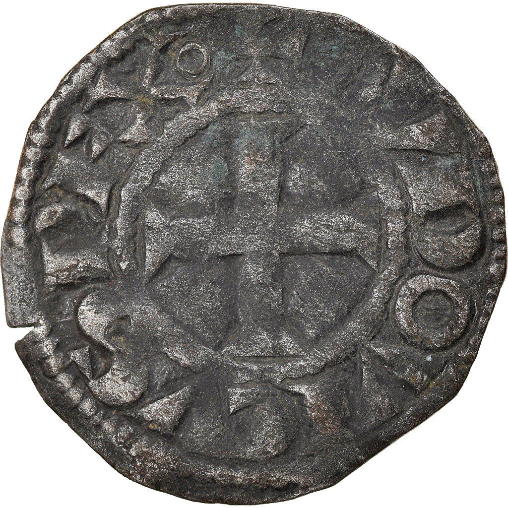 Münze, Frankreich, Louis VIII-IX, Denier Tournois, S+, Billon, Duplessy:188