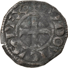 Münze, Frankreich, Louis VIII-IX, Denier Tournois, S+, Billon, Duplessy:188