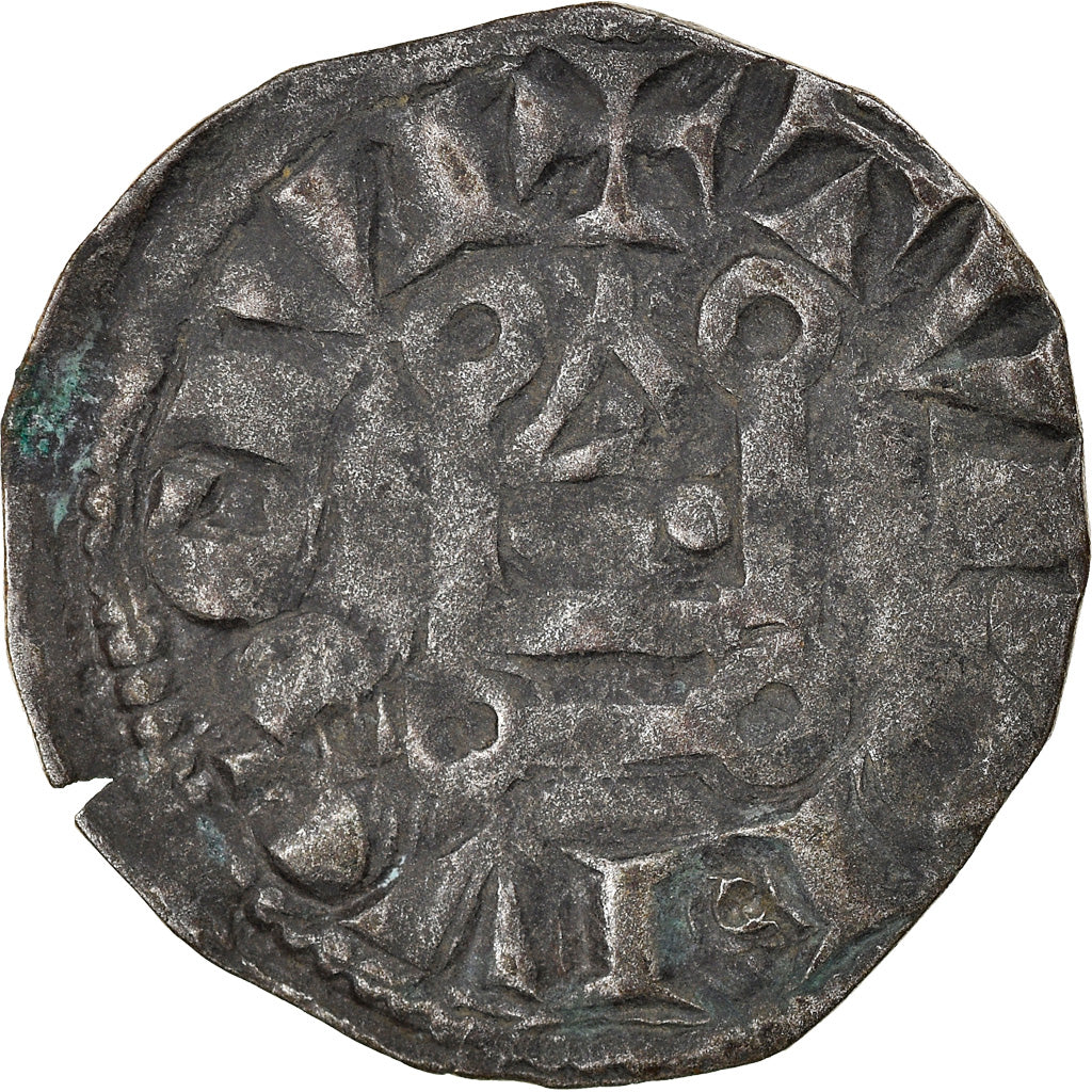 Münze, Frankreich, Louis VIII-IX, Denier Tournois, S+, Billon, Duplessy:188