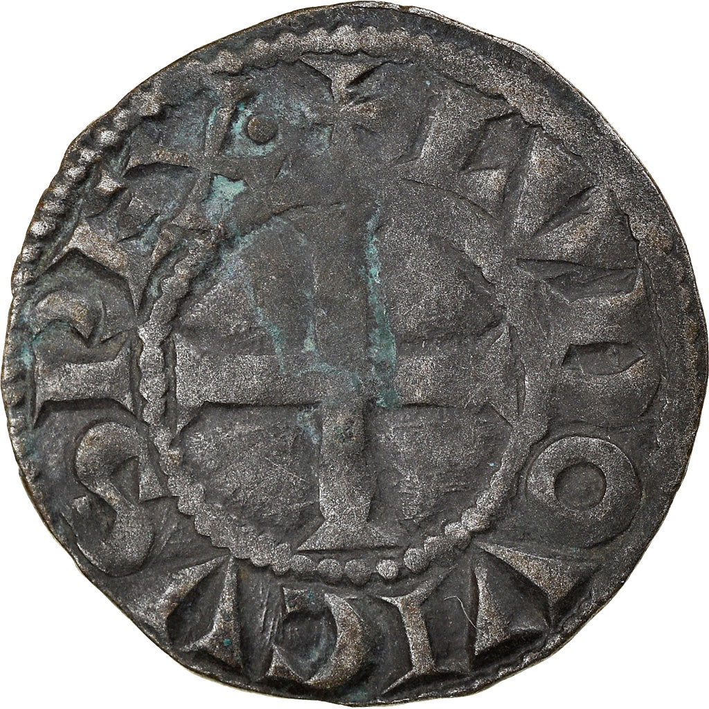 Münze, Frankreich, Louis VIII-IX, Denier Tournois, SS, Billon, Duplessy:188