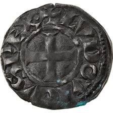 Monnaie, France, Louis VIII-IX, Denier Tournois, TTB, Billon, Duplessy:188