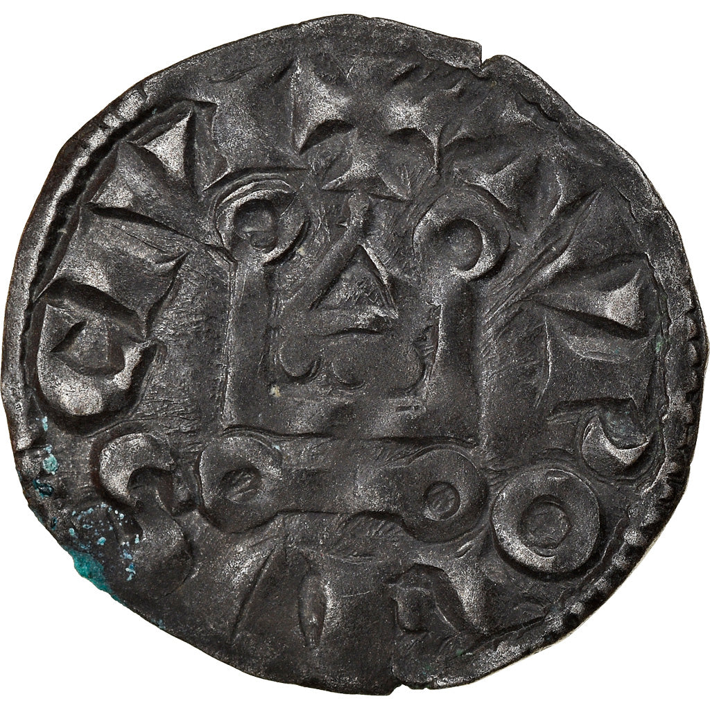 Coin, France, Louis VIII-IX, Denier Tournois, EF(40-45), Billon, Duplessy:188