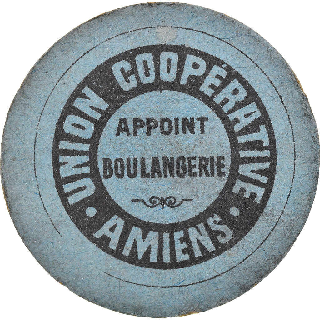 France, Jeton, Amiens, Union Coopérative, Appoint Boulangerie, TTB, Carton