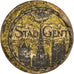 Moneda, Francia, Stad Gent, Gent, 10 Centimes, 1920, BC+, Cardboard