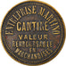 Coin, France, Entreprise Martino, Cantine, 10 Centimes, VF(30-35), Brass