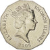 Coin, Solomon Islands, Elizabeth II, 50 Cents, 2005, MS(63), Copper-nickel