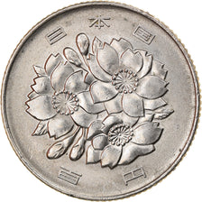 Coin, Japan, Akihito, 100 Yen, 1990, AU(55-58), Copper-nickel, KM:98.2