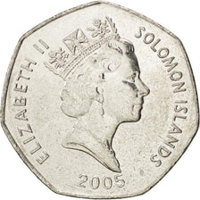 SOLOMON ISLANDS, Dollar, 2005, British Royal Mint, KM #72, MS(63),...