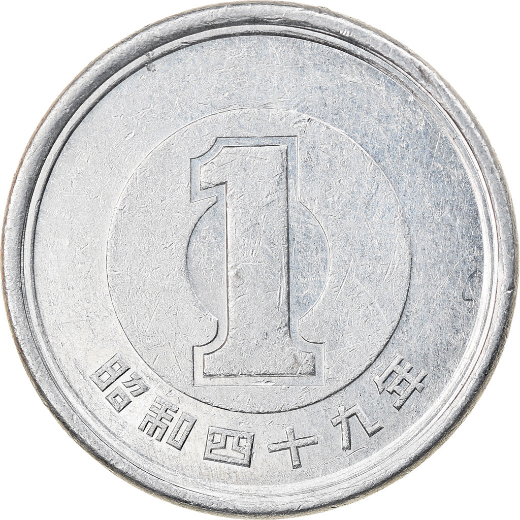 Moneta, Giappone, Hirohito, Yen, 1984, BB, Alluminio, KM:74