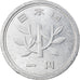 Monnaie, Japon, Hirohito, Yen, 1977, TTB, Aluminium, KM:74