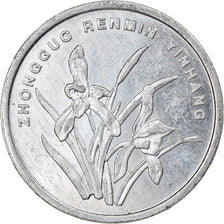 Coin, CHINA, PEOPLE'S REPUBLIC, Jiao, 2000, AU(55-58), Aluminum, KM:1210