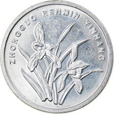 Coin, CHINA, PEOPLE'S REPUBLIC, Jiao, 1999, MS(60-62), Aluminum, KM:1210
