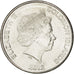 Coin, Solomon Islands, Elizabeth II, 50 Cents, 2012, MS(63), Nickel plated
