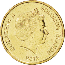 Coin, Solomon Islands, Elizabeth II, Dollar, 2012, MS(63), Aluminum-Bronze