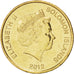 Coin, Solomon Islands, Elizabeth II, Dollar, 2012, MS(63), Aluminum-Bronze