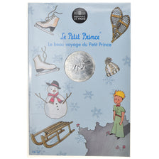 França, Monnaie de Paris, 10 Euro, Le Petit Prince (fait de la luge), 2016