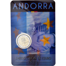 Andorra, 2 Euro, Customs Agreement with the European Union, 2015, MS(65-70)
