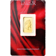 France, Lingotin d'or 5g, Trésor du Patrimoine, Napoléon III, FDC, Or
