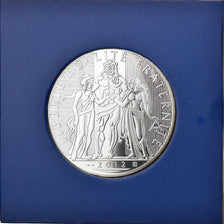 França, Monnaie de Paris, 100 Euro, Hercule, 2012, Paris, MS(65-70), Prata