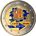 Andorra, 2 Euro, Accord Douanier avec l'Union Européenne, 2015, Colorisé, SPL