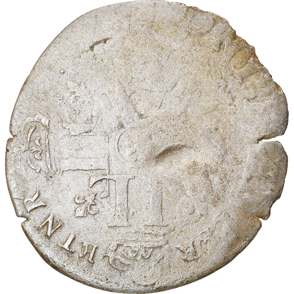 Coin, France, Louis XIV, Quinzain aux 8 L, 1693, Amiens, VF(20-25), Billon