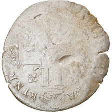 Coin, France, Louis XIV, Quinzain aux 8 L, 1693, Amiens, VF(20-25), Billon