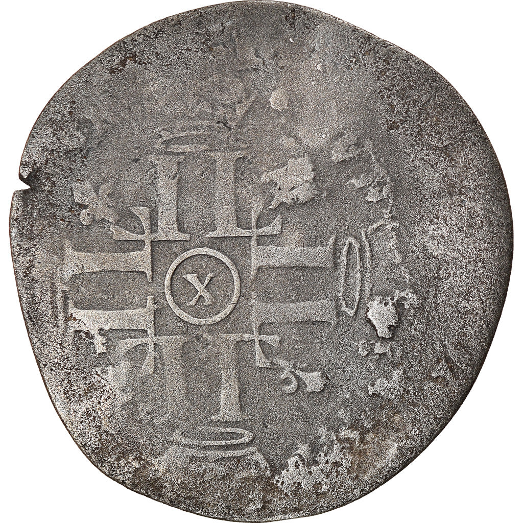 Moneda, Francia, Louis XIV, Quinzain aux 8 L, 1694, Amiens, BC+, Vellón
