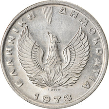 Coin, Greece, 10 Drachmai, 1973, MS(60-62), Copper-nickel, KM:110