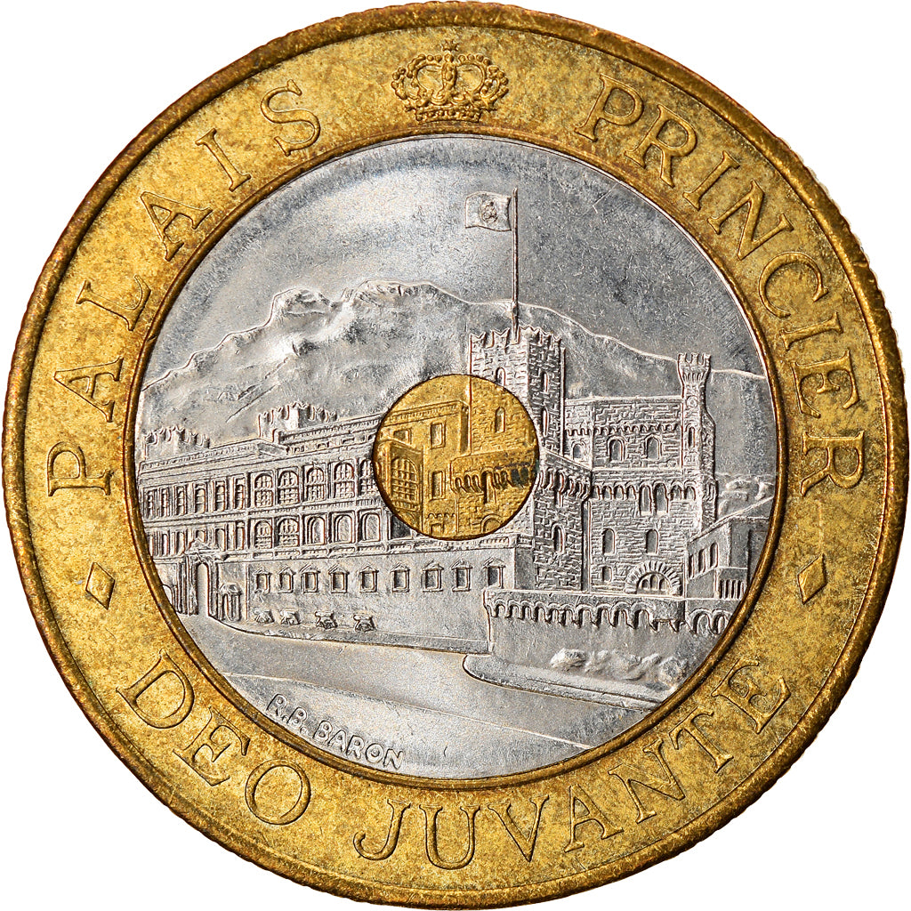 Monnaie, Monaco, Rainier III, 20 Francs, 1992, SUP, Tri-Metallic, Gadoury:MC161