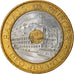 Moeda, Mónaco, Rainier III, 20 Francs, 1992, AU(55-58), Trimetálico, KM:165