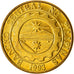 Moneda, Filipinas, 25 Sentimos, 2004, MBC+, Latón chapado en acero, KM:271a