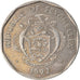 Coin, Seychelles, 5 Rupees, 1992, British Royal Mint, EF(40-45), Copper-nickel