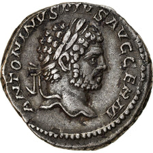 Munten, Caracalla, Denarius, 214, Rome, ZF+, Zilver, RIC:238a