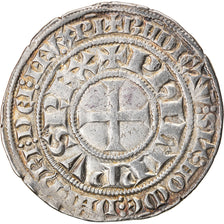 Munten, Frankrijk, Filip IV, Gros Tournois, ZF, Zilver, Duplessy:213