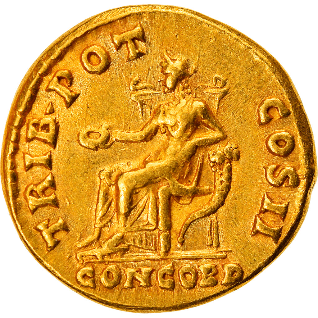Coin, Aelius, Aureus, 137, Rome, AU(50-53), Gold, Calicó:1444