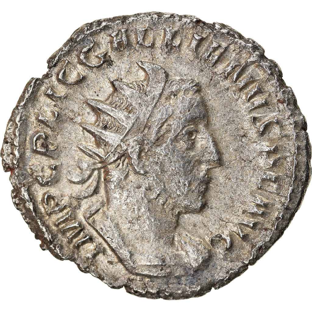 Coin, Gallienus, Antoninianus, 255-256, Rome, VF(30-35), Billon, RIC:159