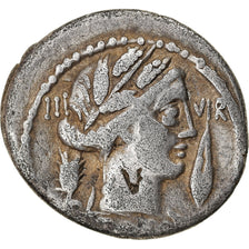 Moeda, Furia, Denarius, 63 BC, Rome, VF(30-35), Prata, Crawford:414/1