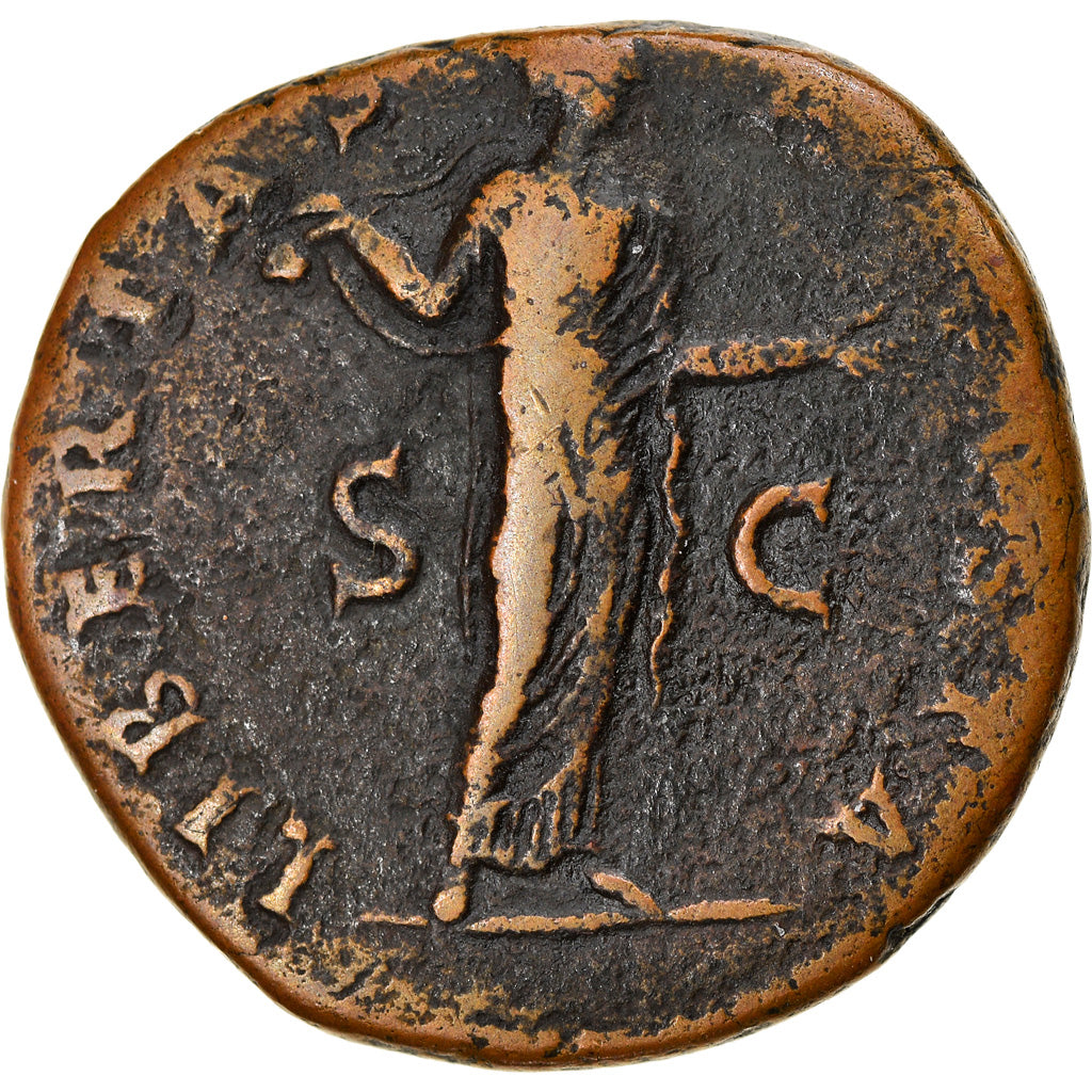 Coin, Claudius, As, 50-54, Rome, EF(40-45), Bronze, RIC:113