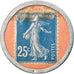 Moeda, França, Savon Dentifrice de Botot, 25 Centimes, Timbre-Monnaie