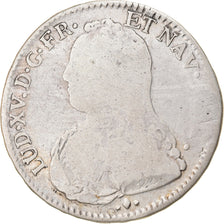 Moneta, Francja, Louis XV, 1/2 Ecu aux branches d'olivier, 1727, Bayonne