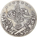 Munten, Egypte, Abdul Hamid II, 20 Qirsh, 1907 (AH 1293/33), Misr, FR+, Zilver
