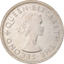 Coin, Southern Rhodesia, Elizabeth II, Crown, 1953, MS(60-62), Silver, KM:27
