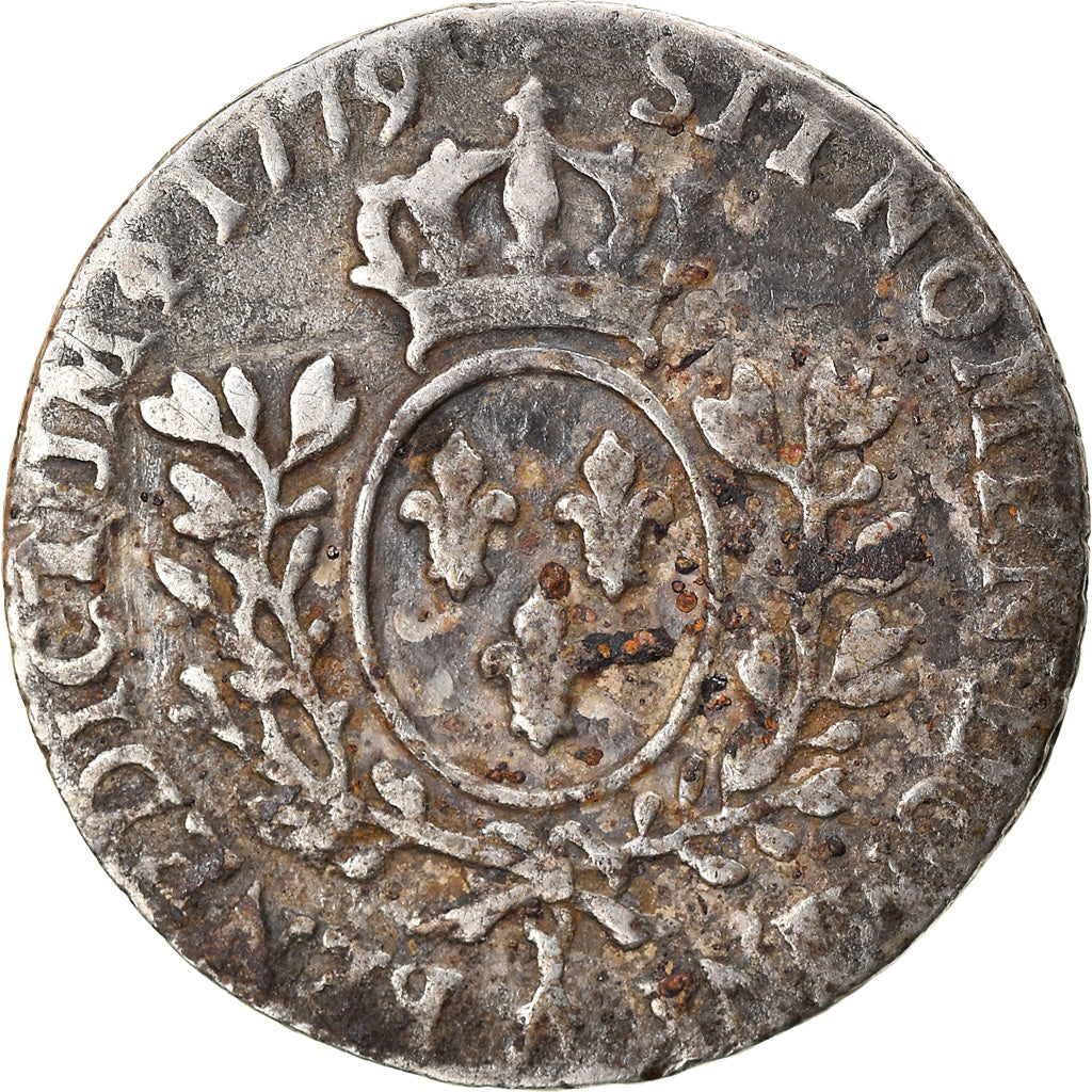 Monnaie, France, Louis XVI, 1/20 Écu à la vieille tête, 1779, Paris, TB+