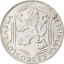 Coin, Czechoslovakia, 100 Korun, 1948, AU(55-58), Silver, KM:27