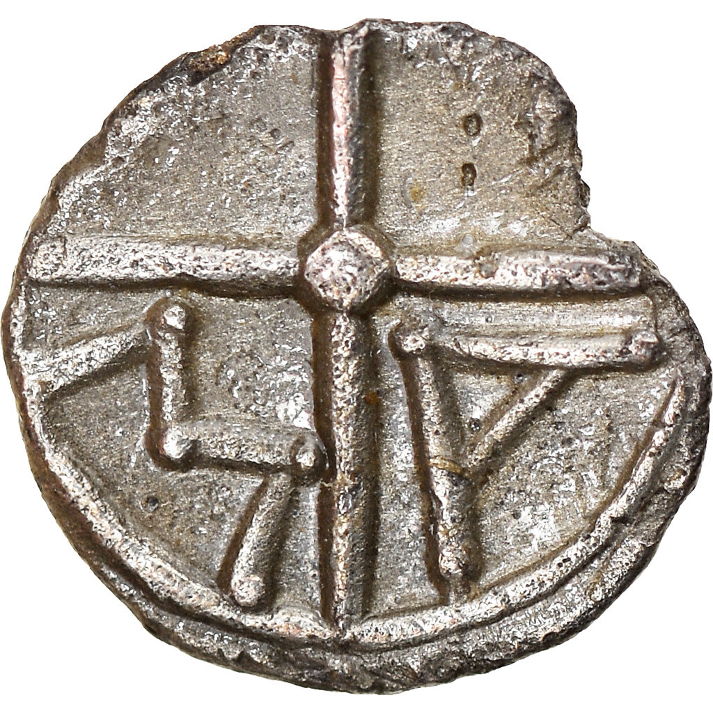 Coin, Massalia, Obol, Marseille, EF(40-45), Silver, SNG-Cop:723-8