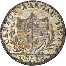 Coin, SWISS CANTONS, AARGAU, Batzen, 1826, AU(50-53), Billon, KM:21